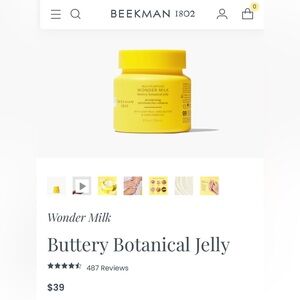 Beekman 1802 Yellow Wonder Milk Jelly